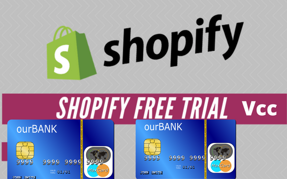 VCC SHOPIFY FREE TRAIL VERIFICATION   ✅ VIRTUAL CARD - Salevium Digital Market