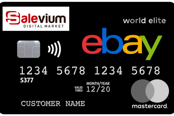 Virtual Credit Card ( VCC ) for eBay Seller Payment Verification ✅ Available WorldWide ✅ All Countries All eBay websites - Salevium Digital Market