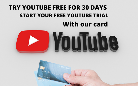 VIRTUAL CREDIT CARD ( VCC ) YouTube FREE TRAIL VERIFICATION ✅ AVAILABLE WORLDWIDE ✅ - Salevium Digital Market